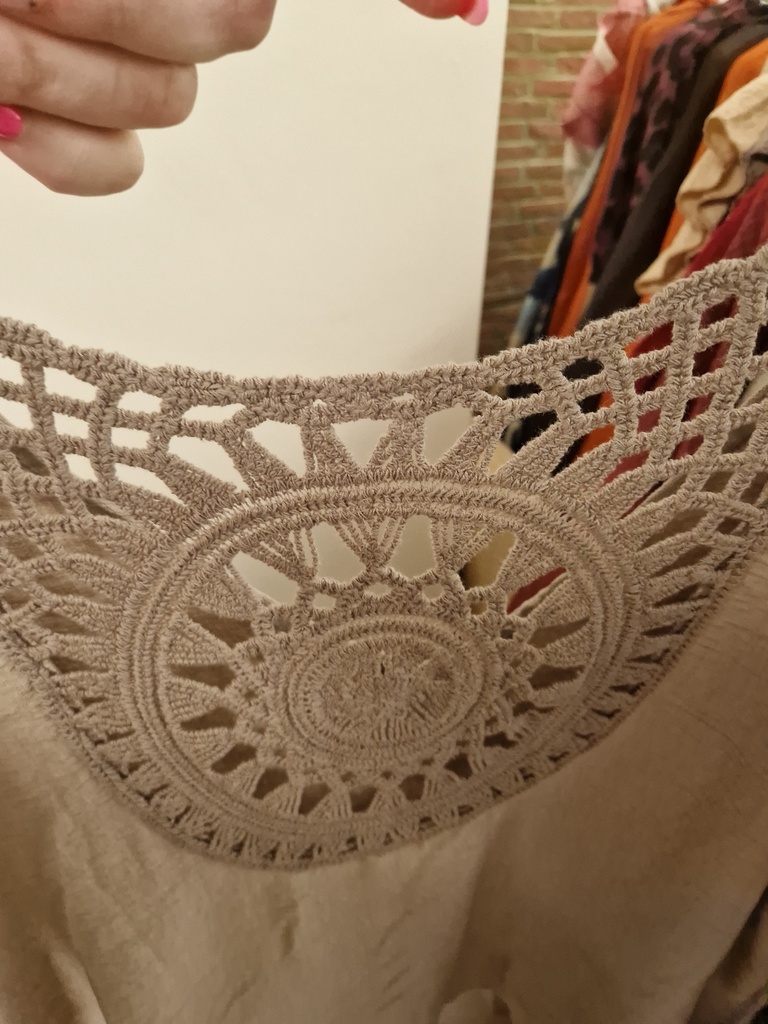Blouse Solaria taupe