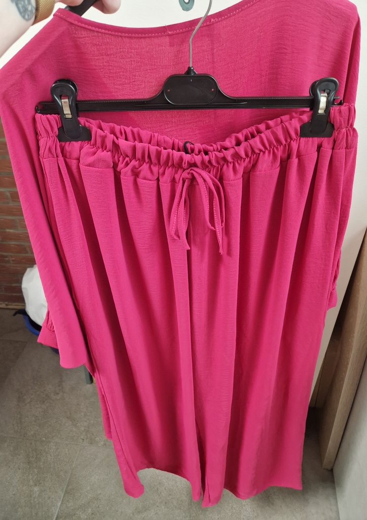 Ensemble "Vanessa" Framboise