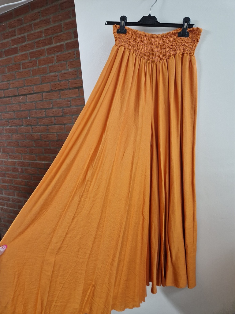 Pantalon large "Andréa" Orange