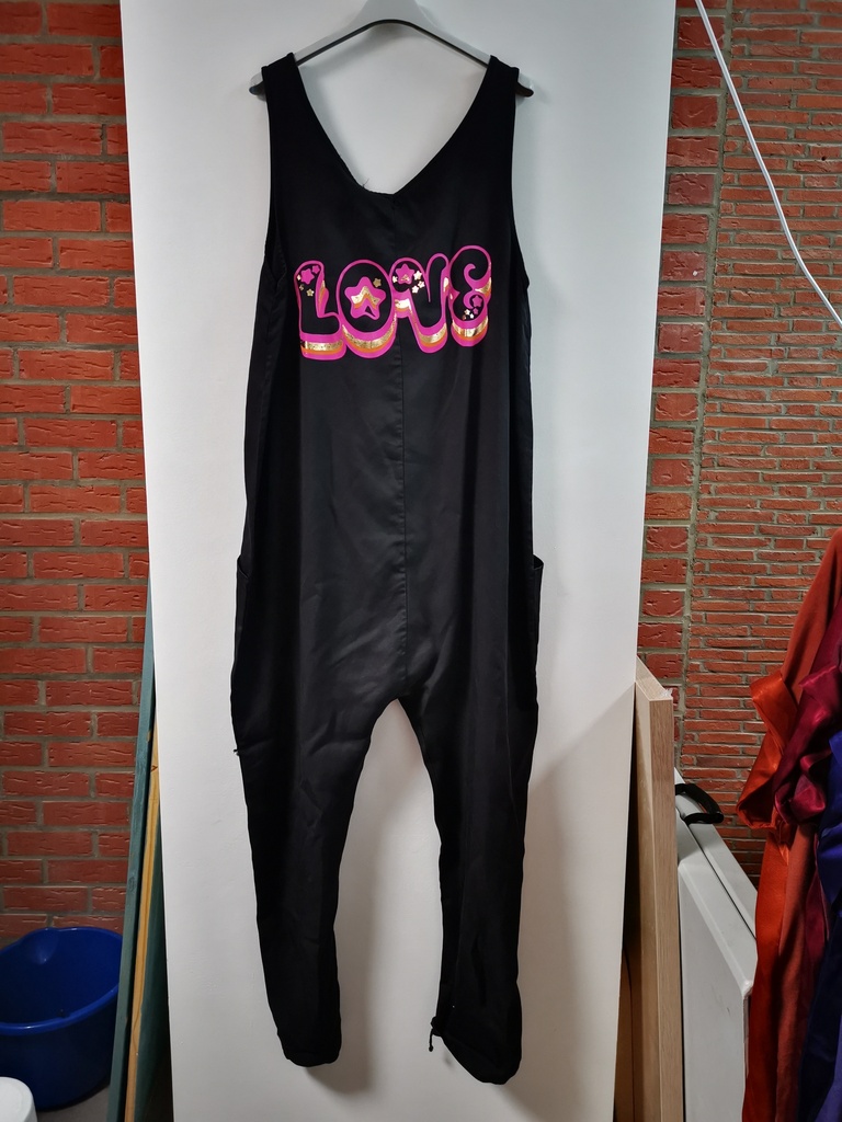Salopette Love Noir