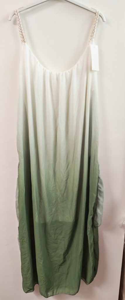 Robe dégradée "Aélys" Kaki