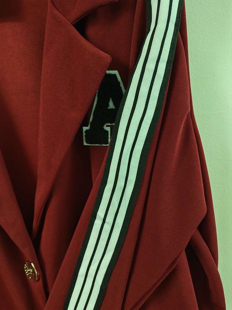 Veste America bordeaux