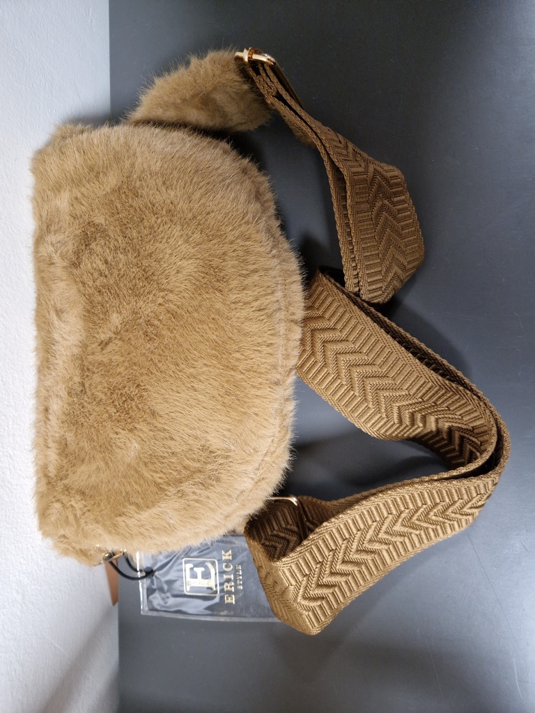 Sac banane Teddy noisette moyen