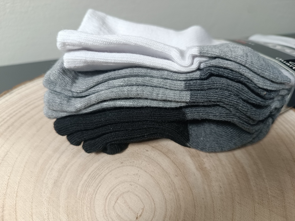 x5 Paires chaussettes sans coutures Pied Ligné - 43/46