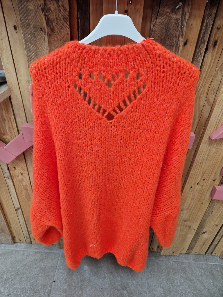 Gilet cupidon orange fluo