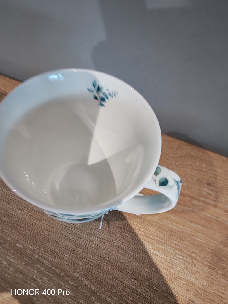 Tasse plantes vertes 
