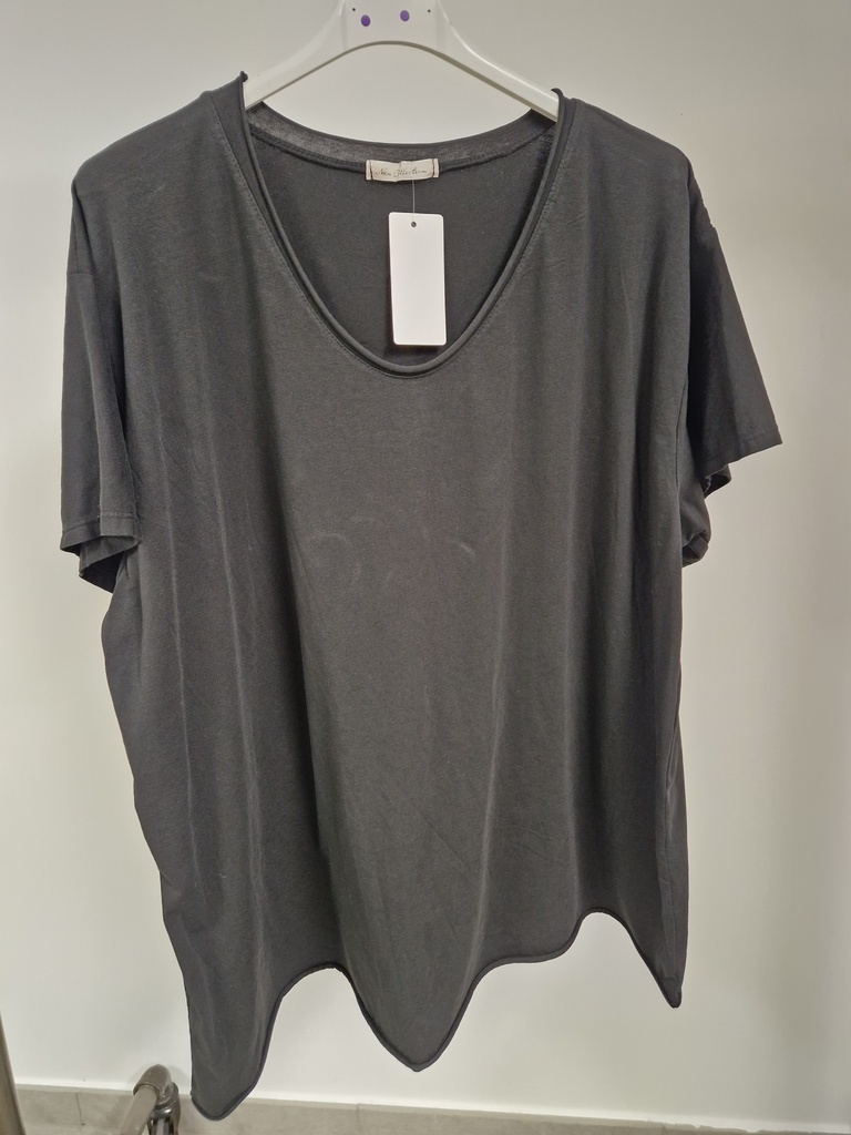 T-shirt "La vie est belle" Noir