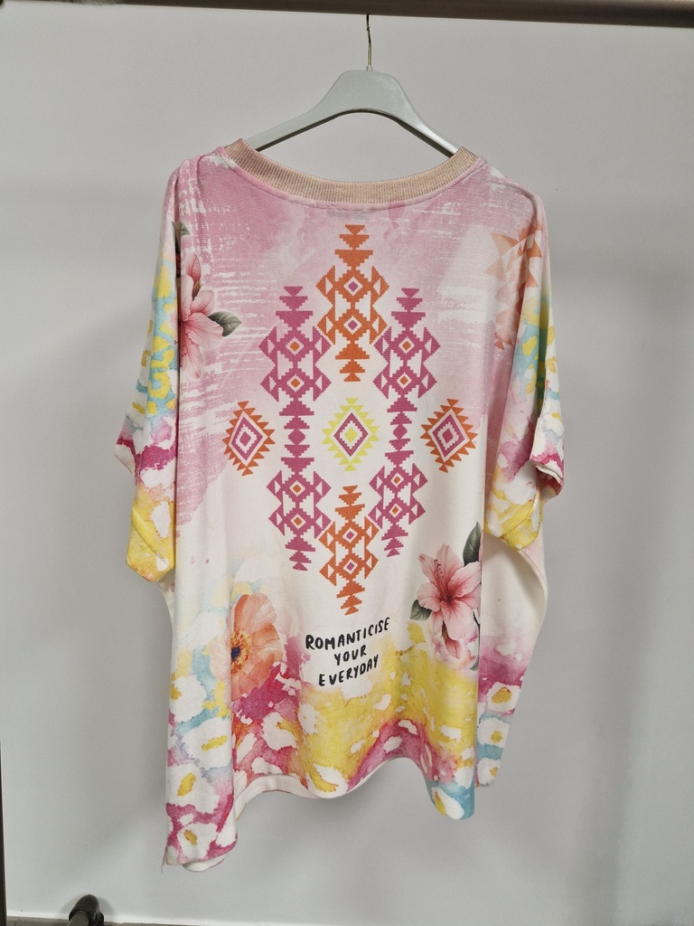 Blouse Mickey floral