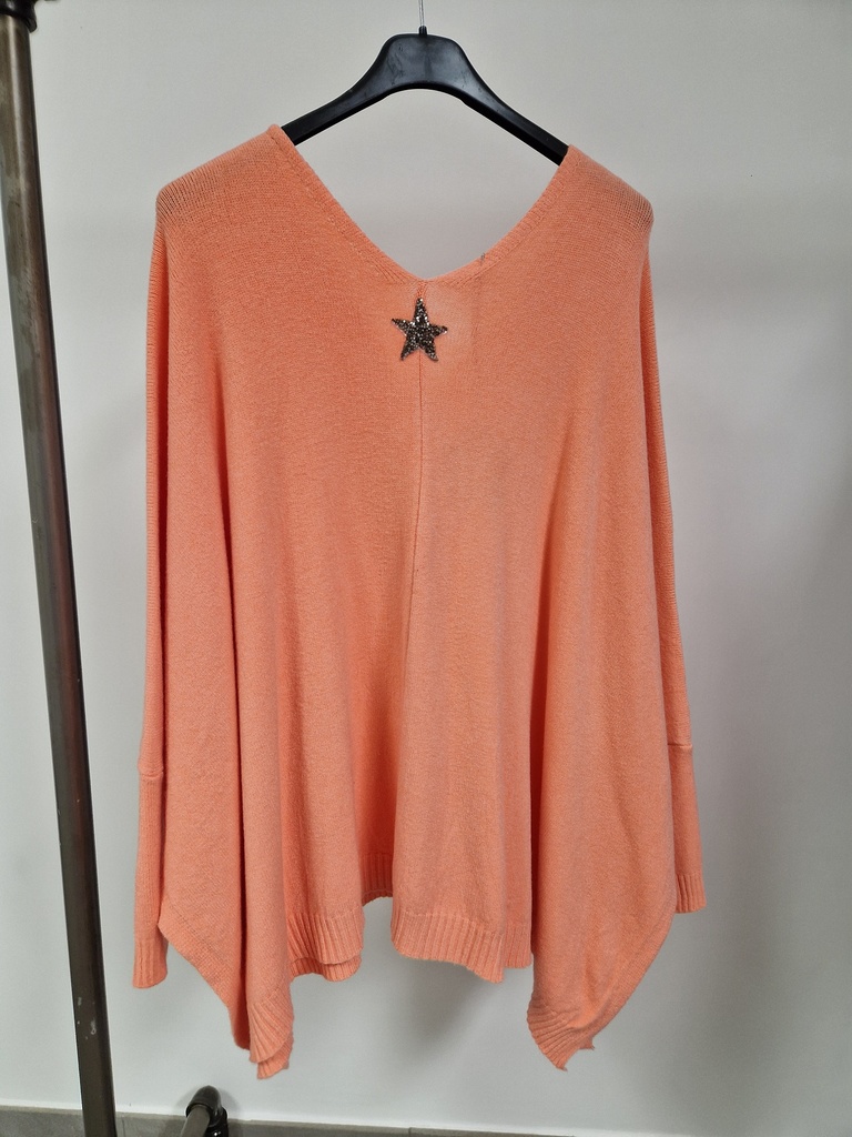 Gilet Oversize Mila corail