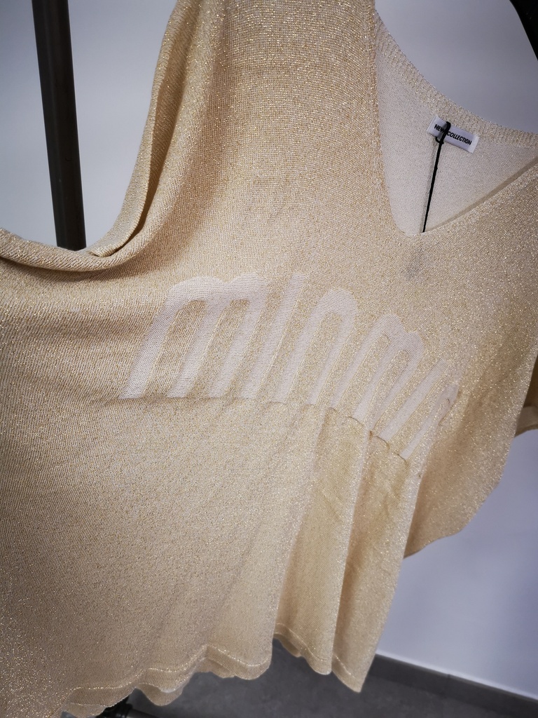 Blouse paillette Gold