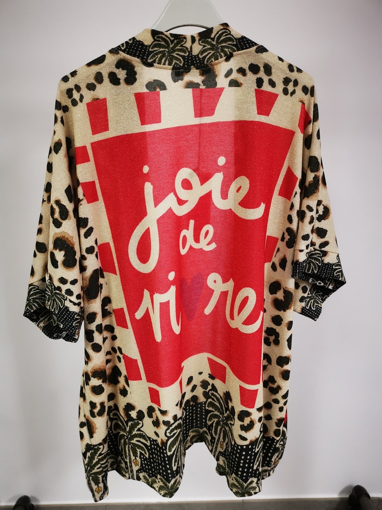Gilet pailletés Joie de vivre