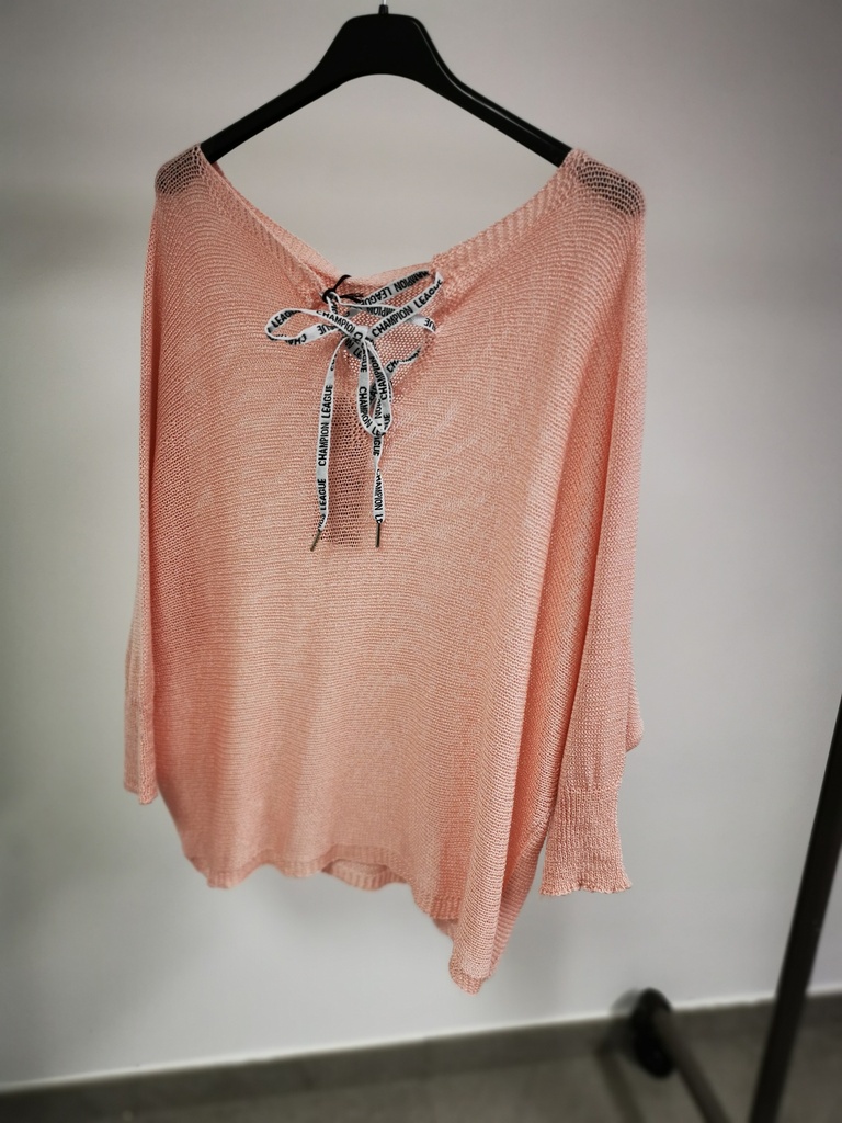 Pull léger "Izzy" Rose pâle