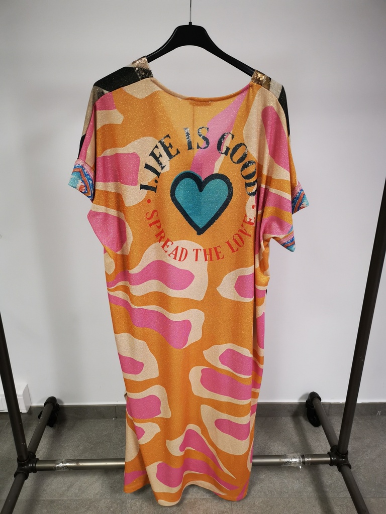 Robe longue pailletées femme dream