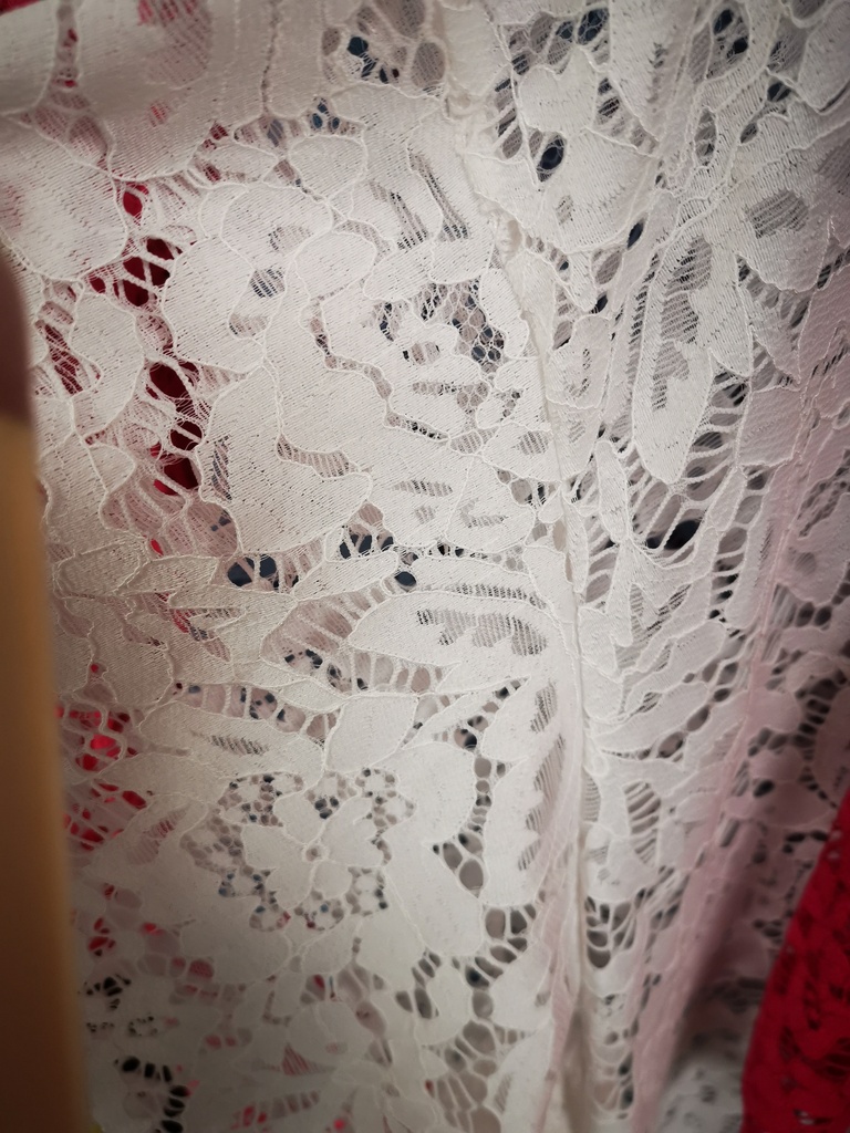 Tunique dentelle Margie blanche