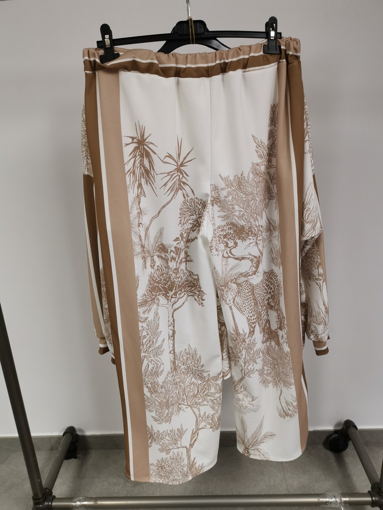 Ensemble "Guepard" beige