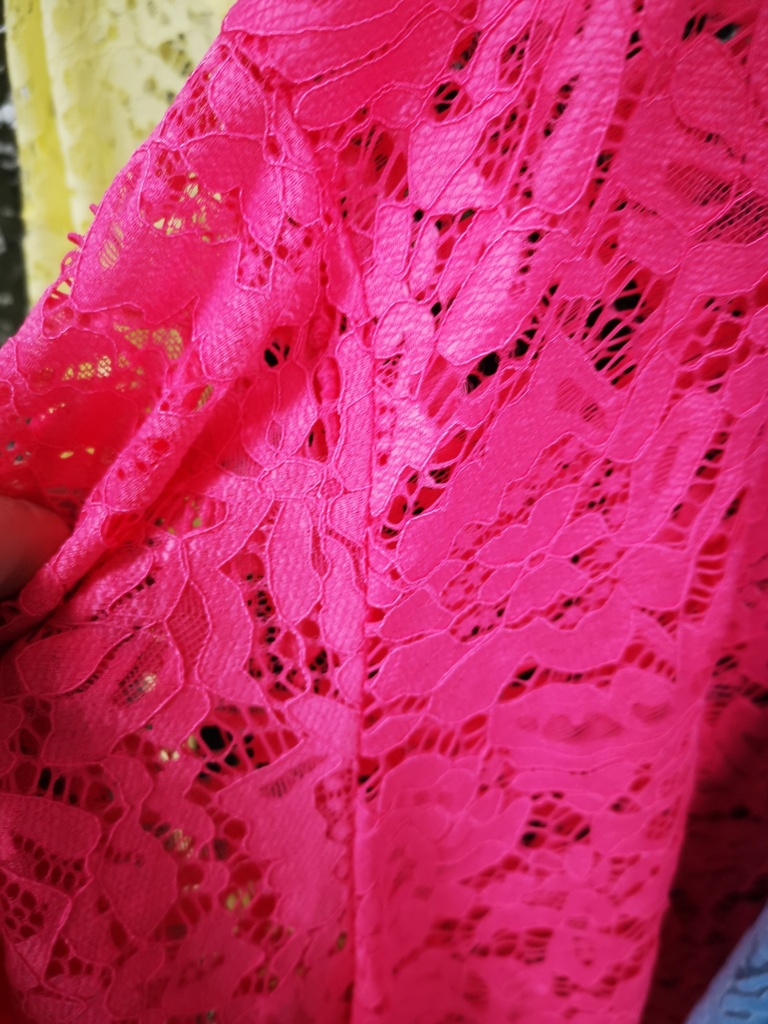 Tunique dentelle Margie rose