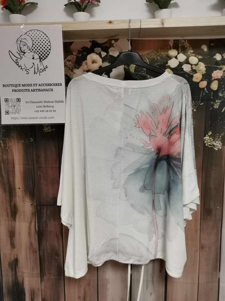 Blouse "Manilla" strass taille XL