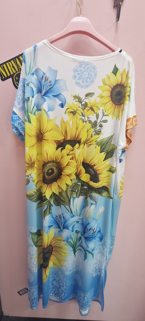 Robe maillot tournesol