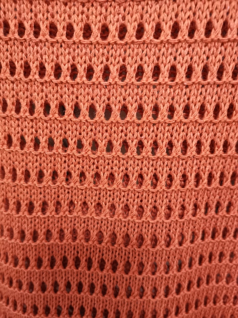 Pull "Adora" treillis rouille