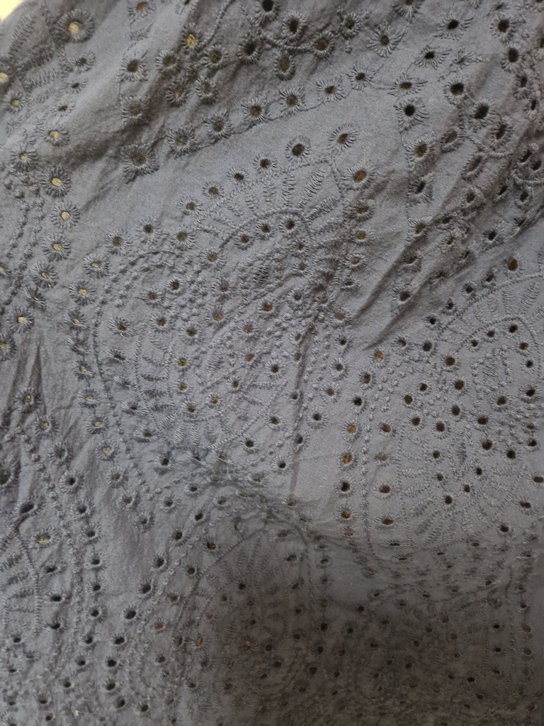 Tunique "Anika" broderie anglaise marine (TU 44 au 54)