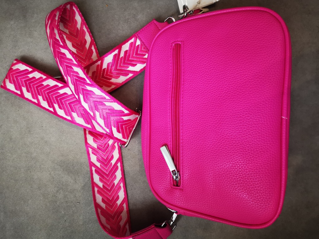 Sac en cuir "Fiona" rose