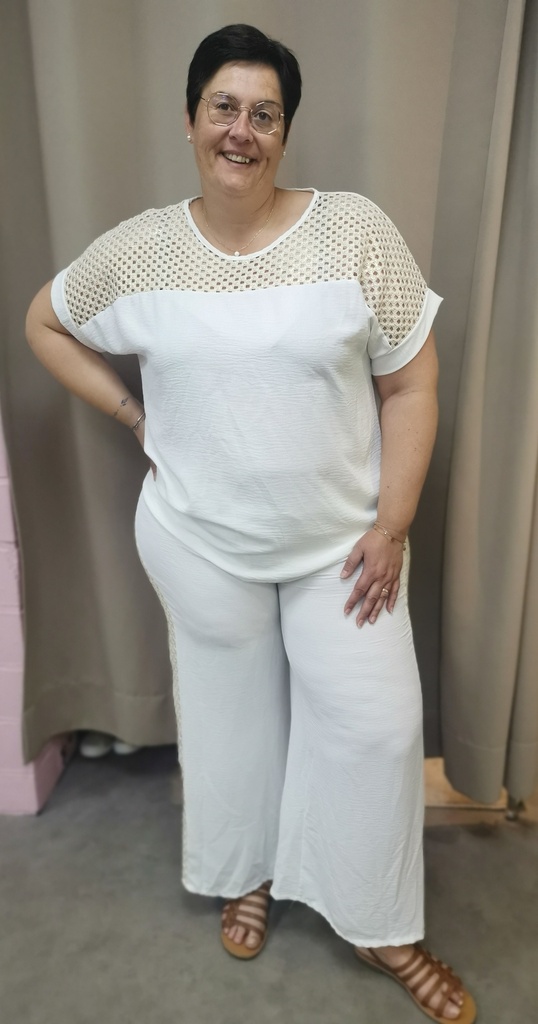 Ensemble Timéa  blanc