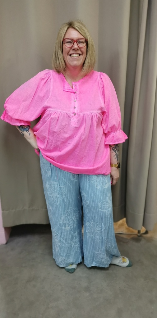 Blouse "Moana" rose