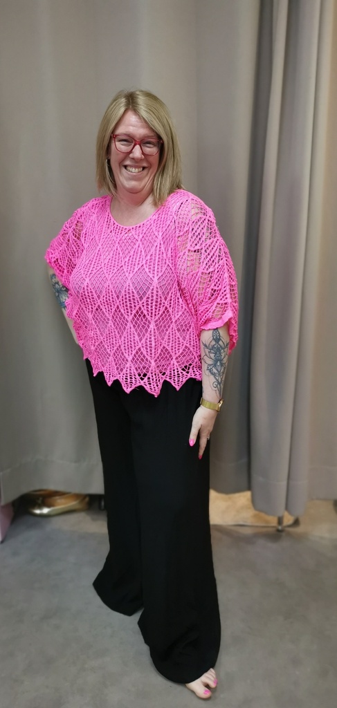 Pull fluo "apoline" vert