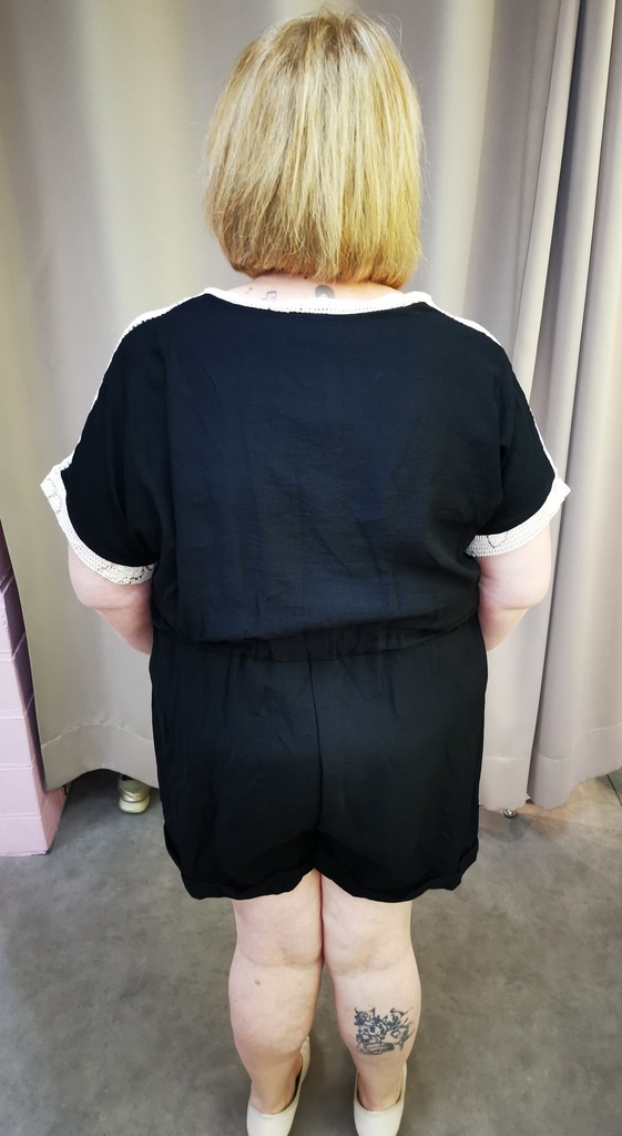 Combi-short Kamea noir