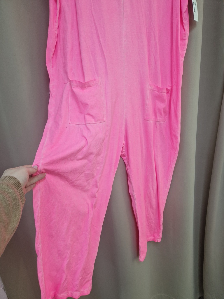 Combi "Santorin" unie rose fluo 
