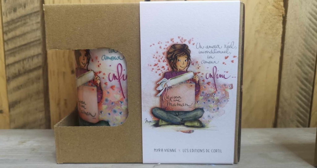 Tasse/mug Luce - Le coeur d'une maman... amour réel, inconditionnel, infini