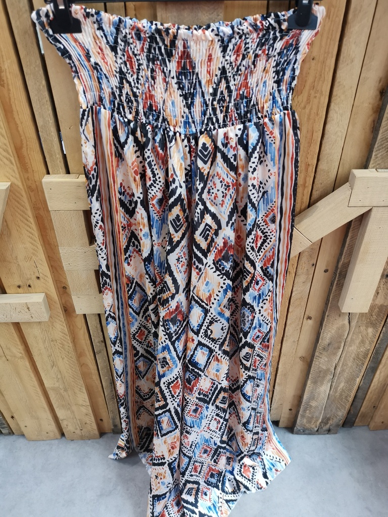 Pantalon indien "New Delhi" bleu