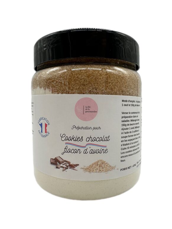 Préparation pour Cookies flocon d'avoine