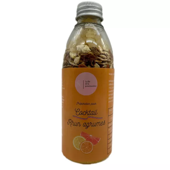 Préparation pour Cocktail Rhum coco fraise