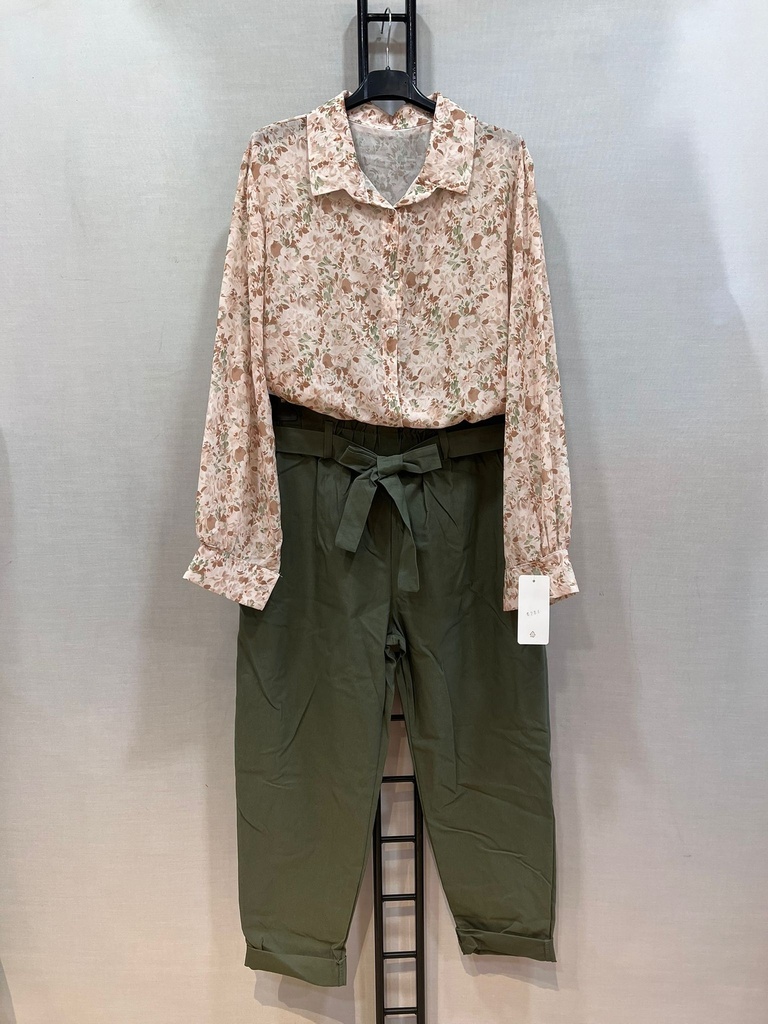 Pantalon "Bunny" kaki 