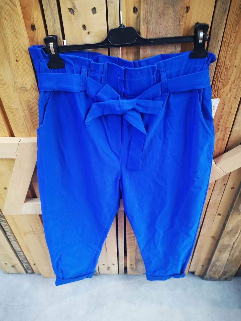 Pantalon "Bunny" bleu roi 