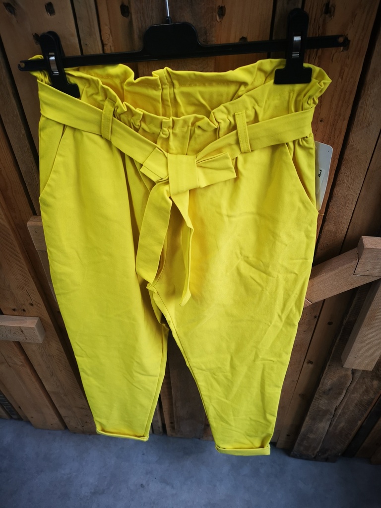 Pantalon "Bunny" jaune t1 