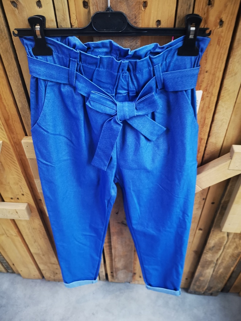 Pantalon "Bunny" bleu jeans t1