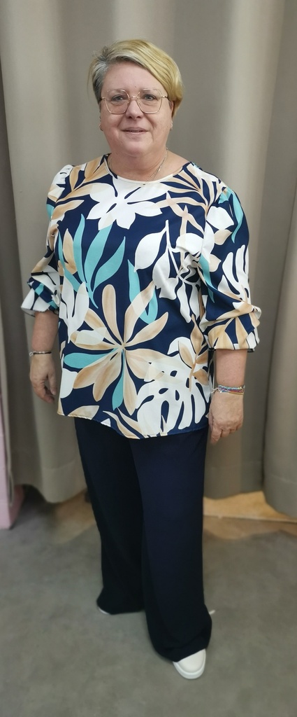 Blouse vinnie marine t2