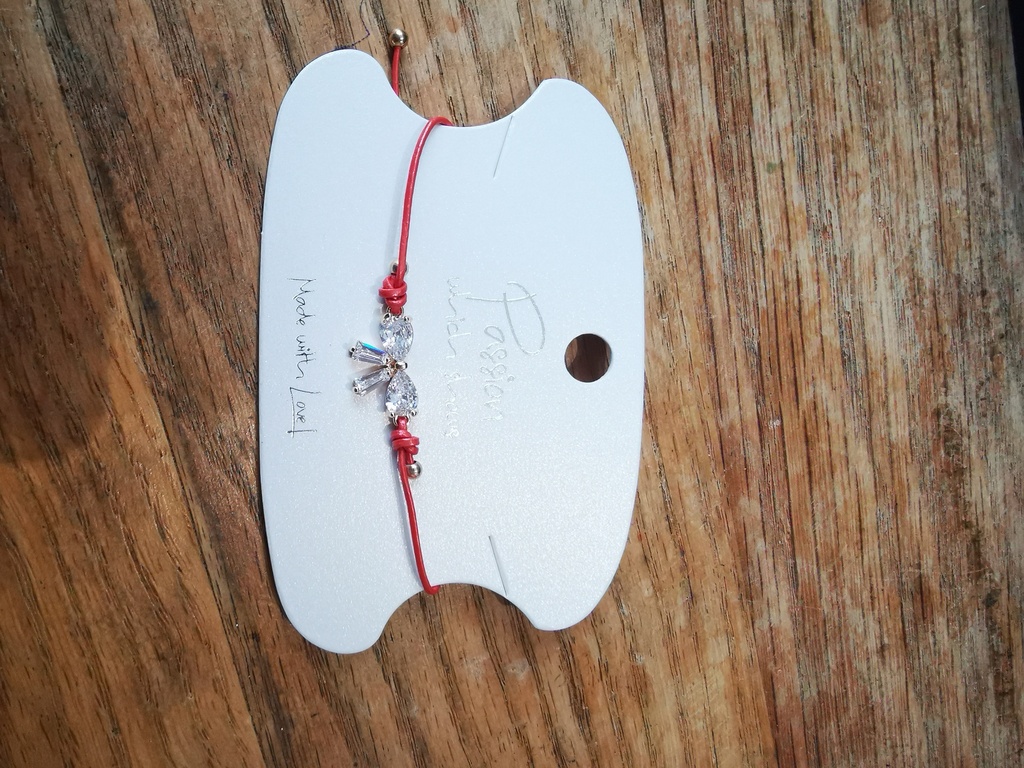 Bracelet "noeud" orange
