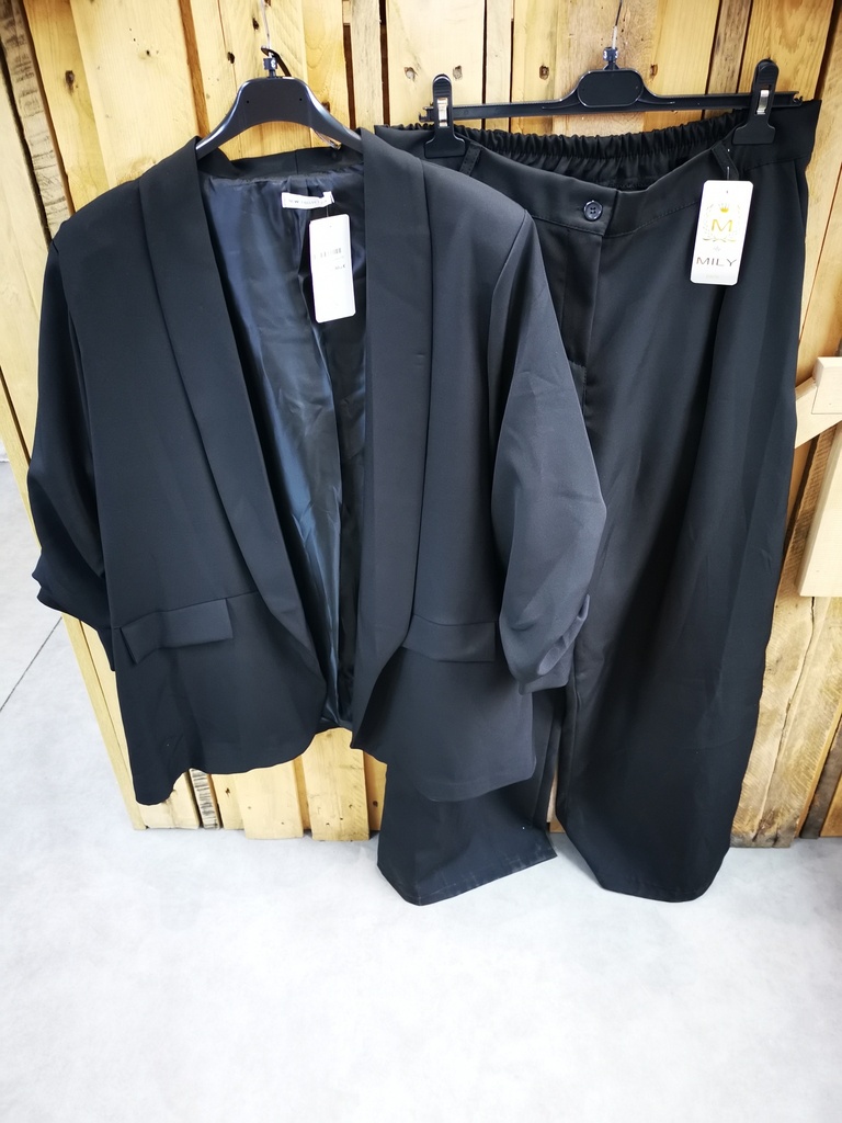 pantalon tailleur T3 noir