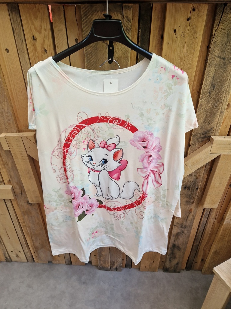 Pyjama-short Marie blanc (T42-52) 