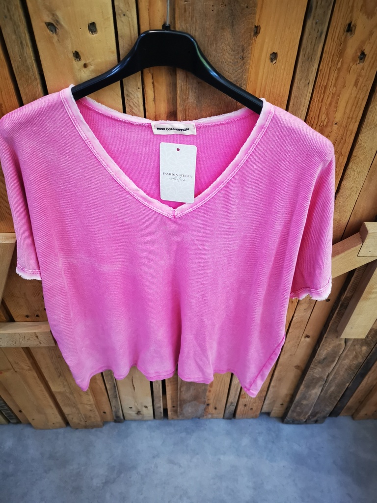 T-shirt "Ida" Fuchsia