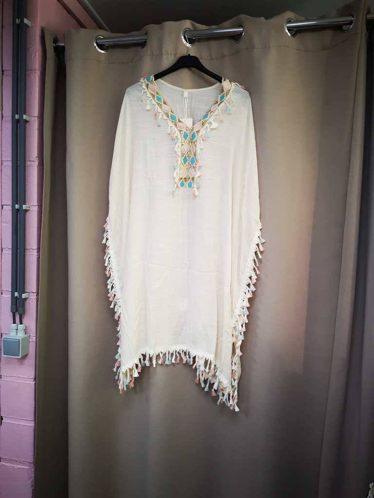 Robe de plage Palm beige
