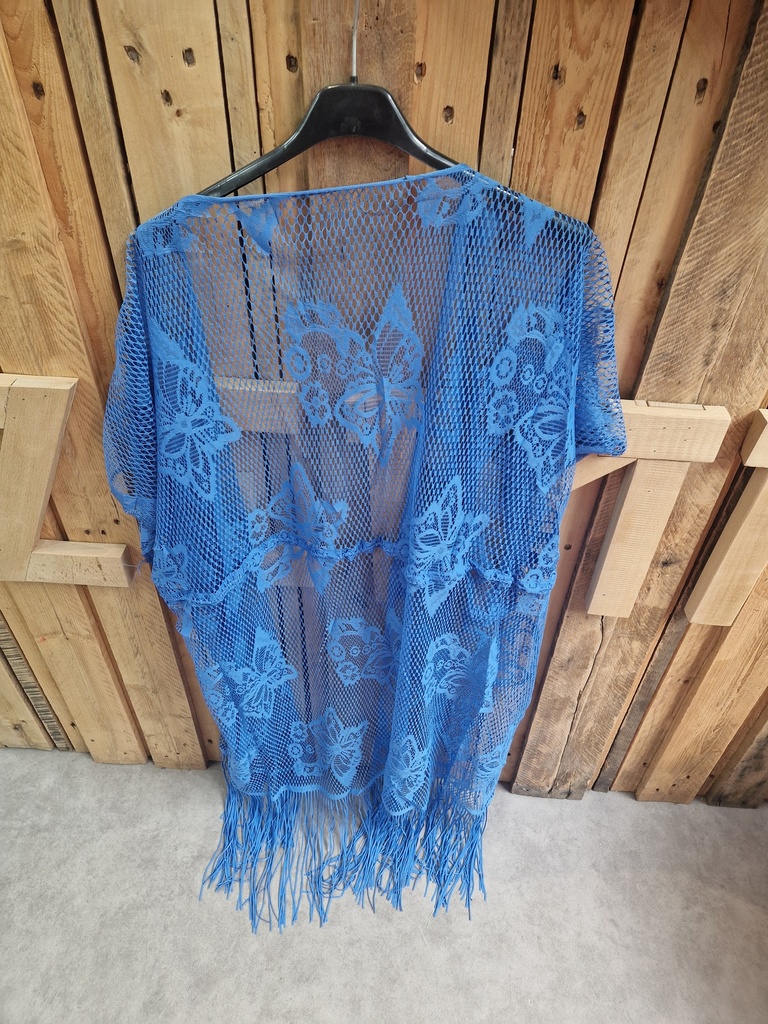 Paréo gilet papillons