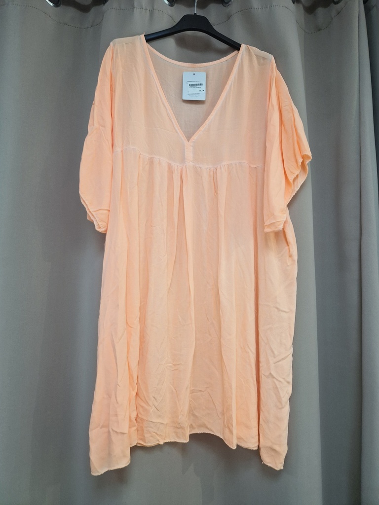 Robe "vista" orange fluo
