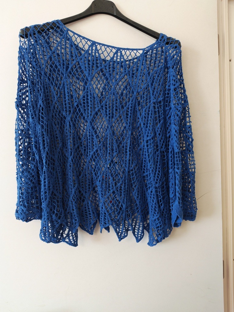 Pull  "apoline" bleu roi
