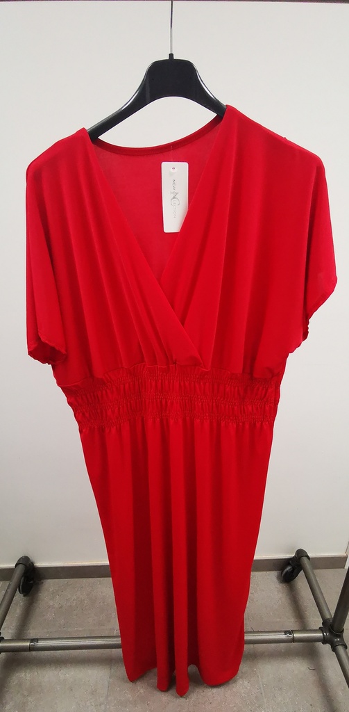 Robe "Ayla" magique rouge