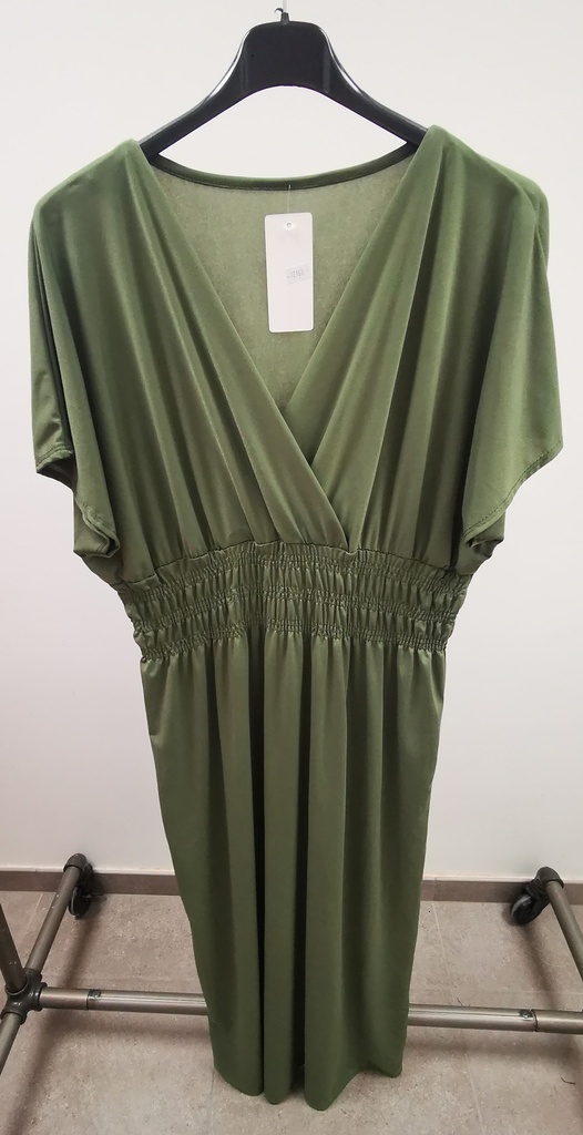 Robe "Ayla" magique kaki