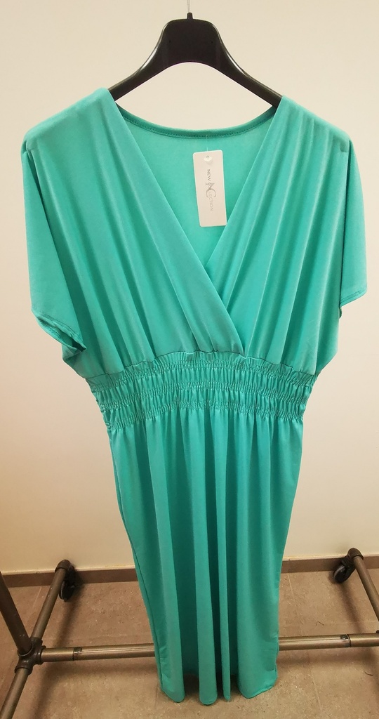 Robe "Ayla" magique vert eau